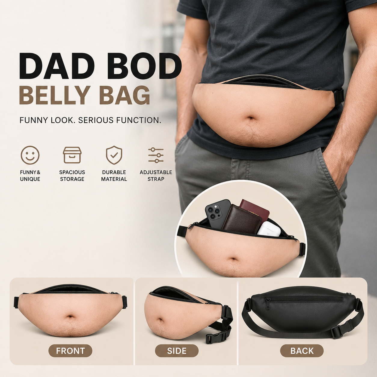 Dad Bod Belly Bag