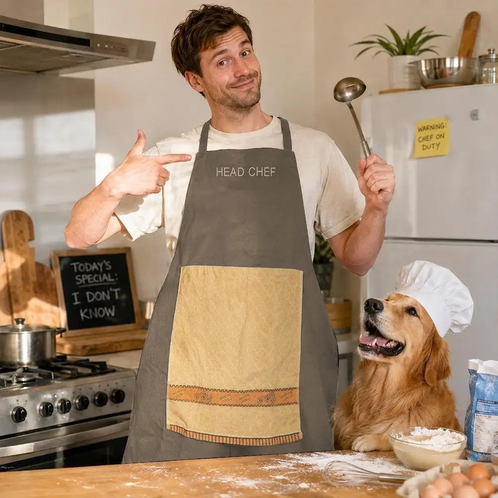 DadMode Funny Prank Apron – Hilarious Cooking Gift for Men