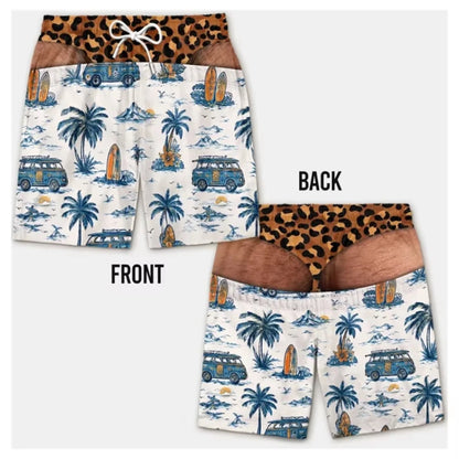 DadMode Men Flag Swim Shorts