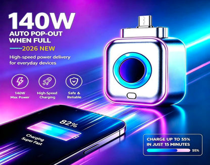 DadMode-140W Smart Auto-Disconnect Fast Charger