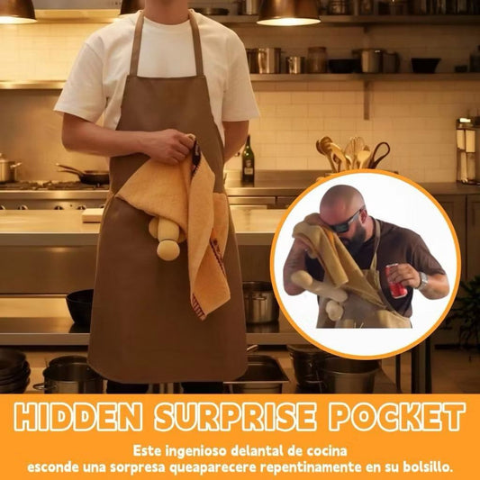 DadMode Funny Prank Apron – Hilarious Cooking Gift for Men