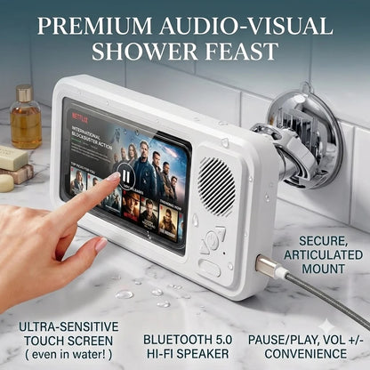 DadMode-Bathroom Waterproof Phone Case With Bluetooth Speaker