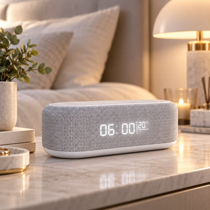DadMode-3-in-1 Wireless Charging Alarm Clock